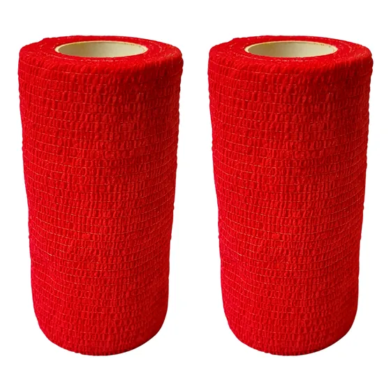 Bandagem Elástica Adesiva Flexível Respiravel 10cm 2 Unid