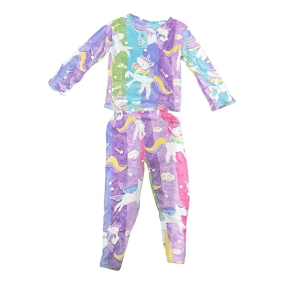 Pijama Invierno Polar Plush Peluche Luminoso Infantil Niños