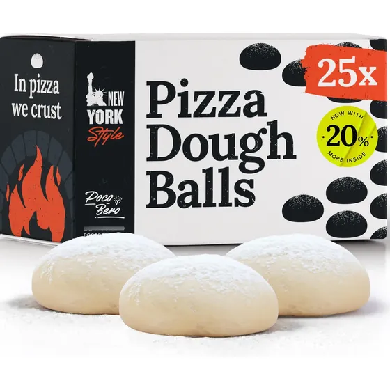 Masa Pizza 25 Bola Congelada 10 Onza Accesorio Perfecto Para