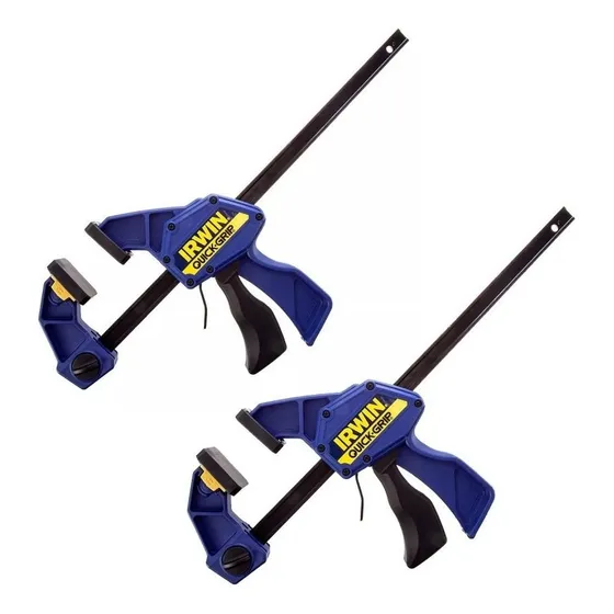 Set 2 Prensas De Barra Quick-grip De 12  30cm 1964718 Irwin