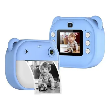 Cámara Digital Instantánea Mini Impresora Para Niños