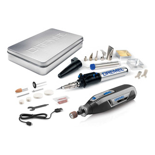 Dremel Lite Mototool 7760 Con 10 Accesorios + Soplete Butano Dremel Lite Mototool 7760 Con 10 Accesorios + Soplete Butano