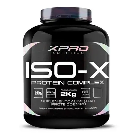 Whey Protein Isolado X-pro Nutrition 2kg Sem Glúten Chocolate