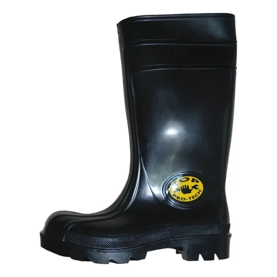 Botas Plásticas Pvc Caña Larga Con Puntera Mayor Y Detal