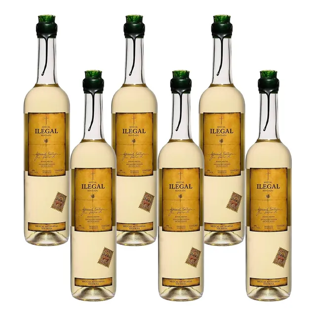 Pack De 2 Mezcal Mil Diablos Joven Espadin 700 Ml