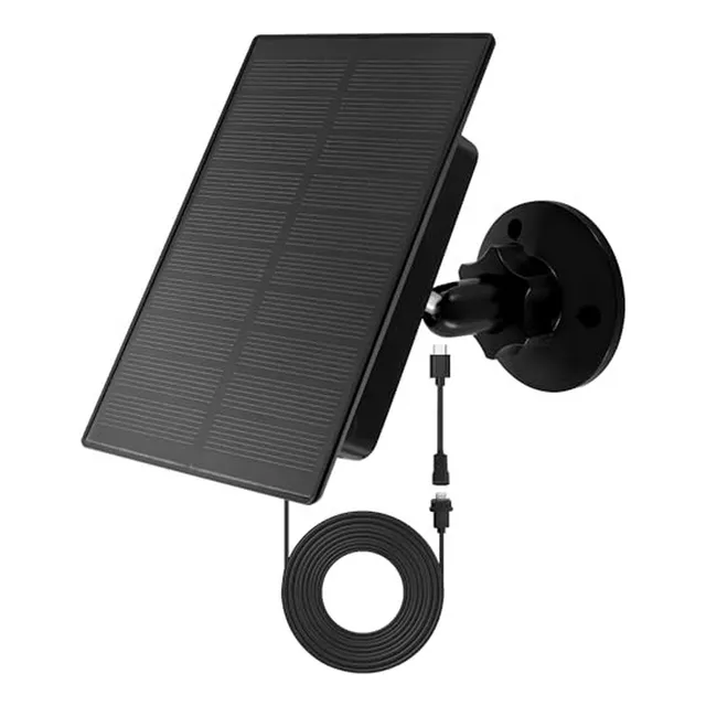 Panel Solar Para Cámara Exterior Blink Con Montaje Ajustable