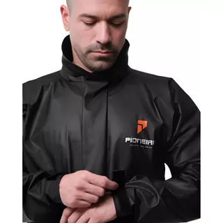 Capa De Chuva Moto Pioneira ImpermeĂĄvel Motoqueiro Pvc Preto Capa De Chuva Moto Pioneira ImpermeĂĄvel Motoqueiro Pvc Preto