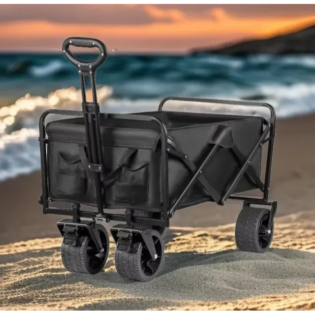 Carrito De Playa Plegable Para Llevar De Todo Super Xxl