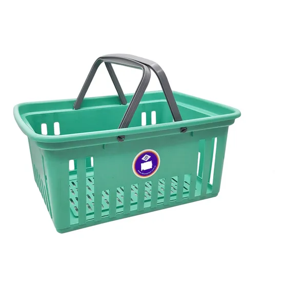 Multienvase Canasto Autoservicio Plastico Supermercado X 6 Unidades