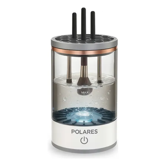 Polares Lavador De Pincel Maquiagem Automático Limpeza Profissional