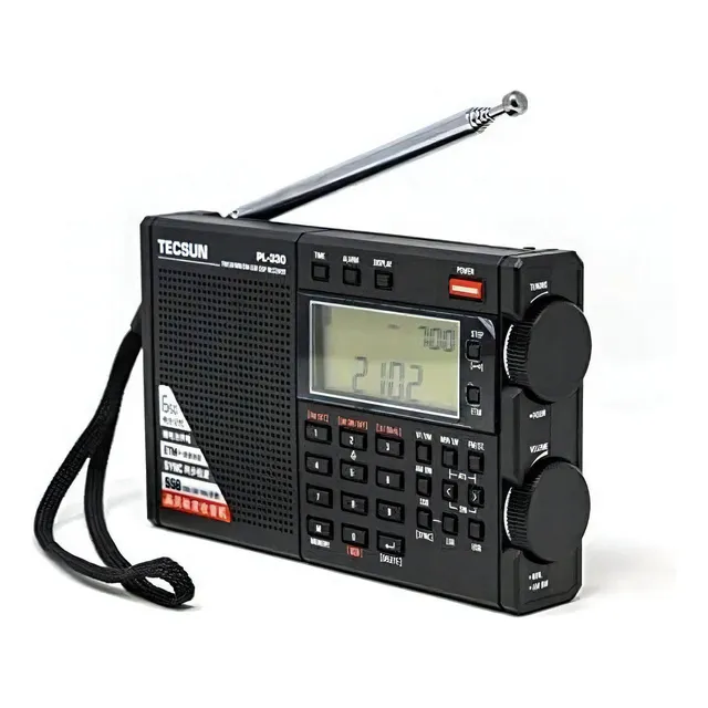 Radio Tecsun Pl330 Micro Usb A Am/fm/lw/sw -negro Color Negro