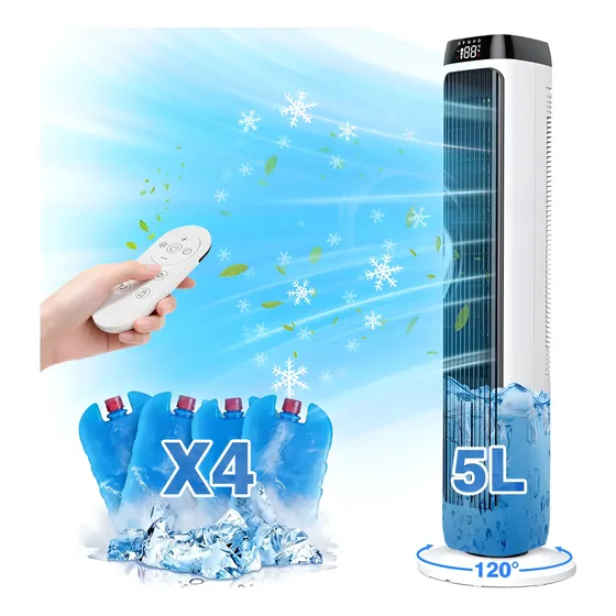 Enfriador De Aire Acondicionado Portátil De Torre 100w 102cm