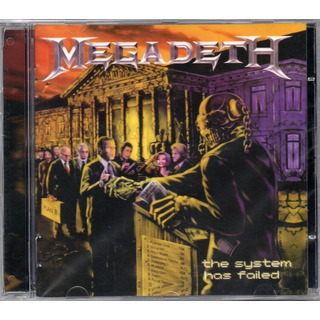 Megadeth The System Has Failed Cd Novo Lacrado Ótimo Preço Megadeth The System Has Failed Cd Novo Lacrado Ótimo Preço