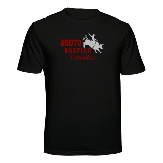 Camiseta Rodeio Bruto Rústico Sistemático Country