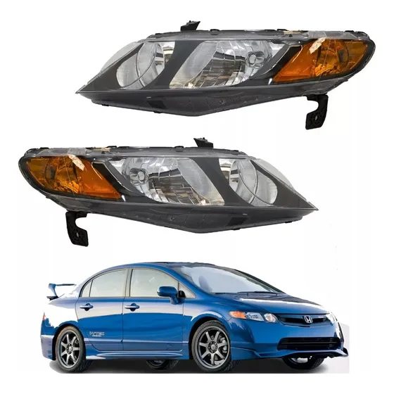 Par Faros Civic 2006 2007 2008 2009 2010 2011 F/negro 4 Pts