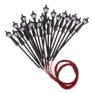Farolas En Miniatura 20 Piezas 1:75 Farolas En Miniatura 20 Piezas 1:75