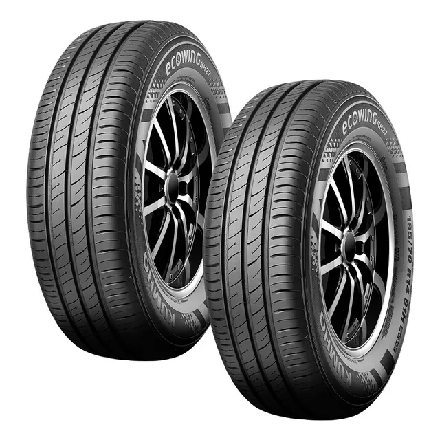 Paquete 2 Llantas 185/65r15 Kumho Ecowing Kh27 88h