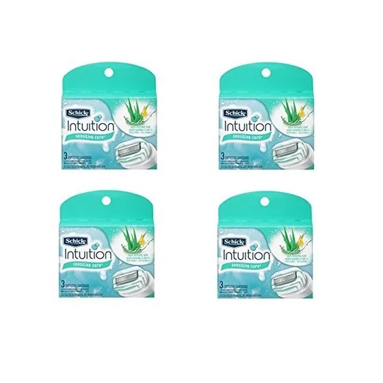 Nueva Schick Intuición Sensible Cuidado Hidratante Razor Rec