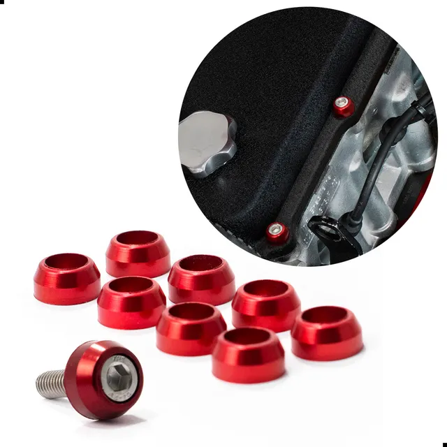 Anilha Arruela Alumínio Parafuso Inox Tampa Válvula Motor Ap