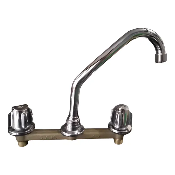 Llave Grupo De Fregadero Para Empotrar 8 Sam. 100% Bronce