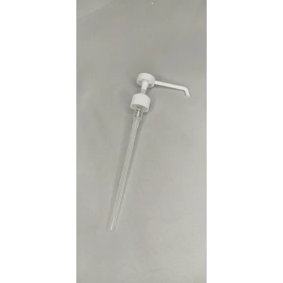 Tapa Plástica Válvula Loción 28mm Pico Largo Color Blanco