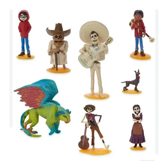 Play Set Coco Pixar Deluxe 8 Pzas Disney Store