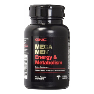 Gnc Mega Men Energy & Metabolism Multivitamínico 90 Caps Sabor Sem Sabor Gnc Mega Men Energy & Metabolism Multivitamínico 90 Caps Sabor Sem Sabor