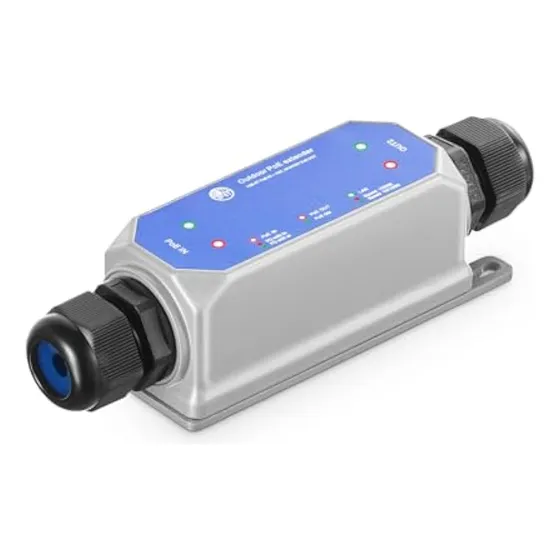 Interruptor De Paso Poe Gigabit Para Exteriores