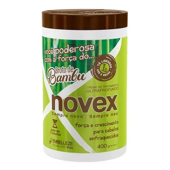 Mascarilla Capilar Novex Brote De Bambú X 400g