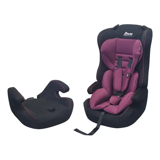 Autoasiento Booster D Bebe Maxi 2 En 1 Color Rosa