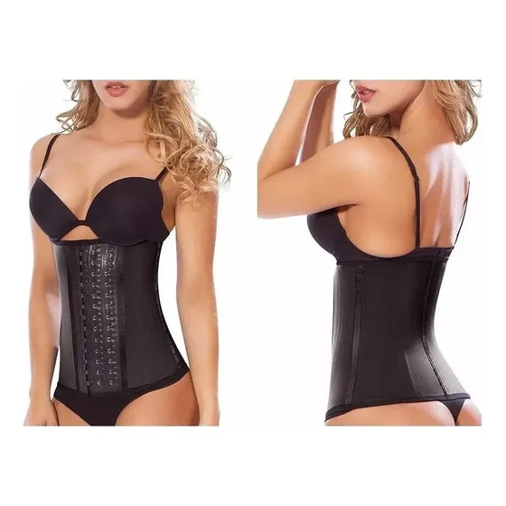 Faja Negra 100% Látex Reductora Colombiana Original Nueva