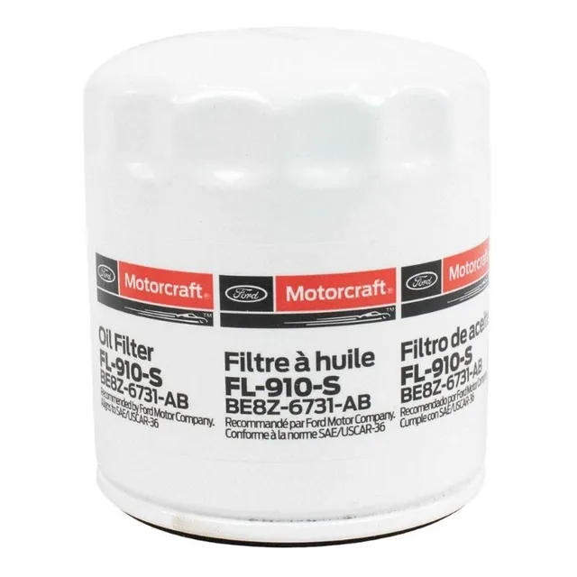 Filtro Aceite Motor Fl-910s Ford Motorcraft Fiesta Ecosport