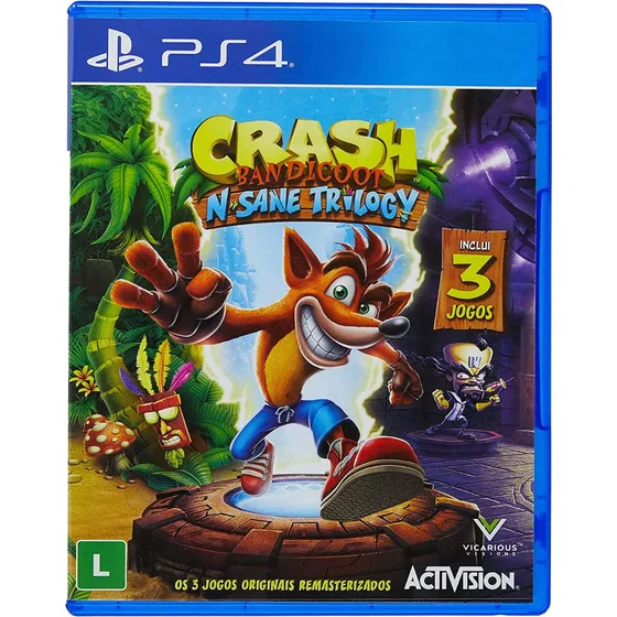 Crash Bandicoot: N. Sane Trilogy Standard Edition PS4 PlayStation 5 Físico
