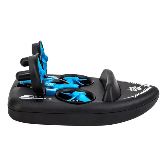 * Rc Barco Coche 2.4g 4ch Tierra Agua Aire Niños Vehículo De