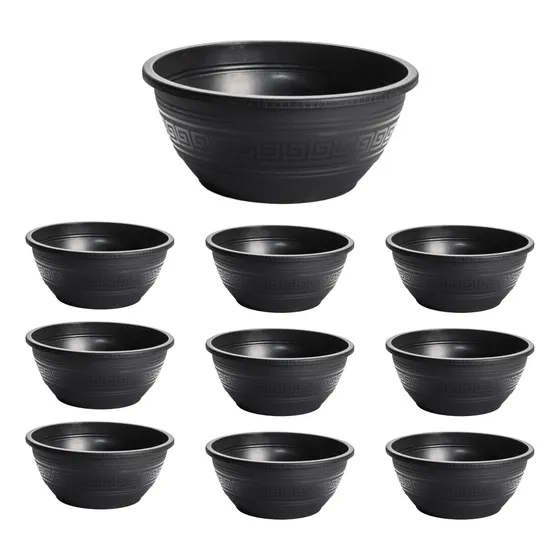 Vaso Cuia De Plástico 6,6 Lts 10 Unidades 