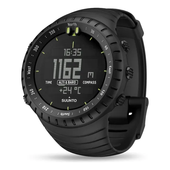 Reloj Suunto Core, Todo Negro