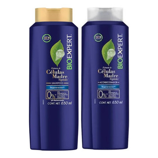 Bioexpert Células Madre Vegetal 650ml Shampoo + Acondicionad Bioexpert Células Madre Vegetal 650ml Shampoo + Acondicionad