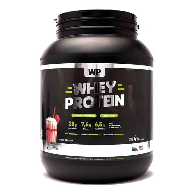 Whey Protein Wp Cibeles Masa Muscular 1816g Sabor Frutilla