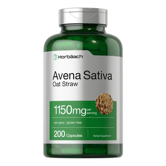 Suplemento De Extracto De Horbaach Avena Sativa 150 Mg 200 C