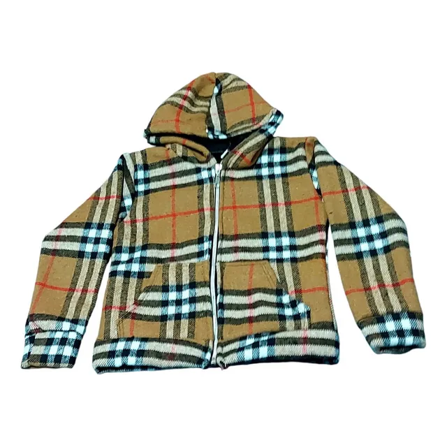 Campera Infantil D Paño Con Corderito Capucha Super Abrigada