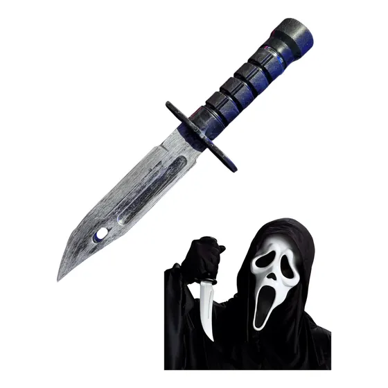 Cuchillo Disfraz Scream Halloween Niños Terror 1pz