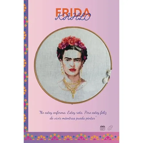 Libro Bello Libro Diario Inspirado En La Fuerza De Frida Ka