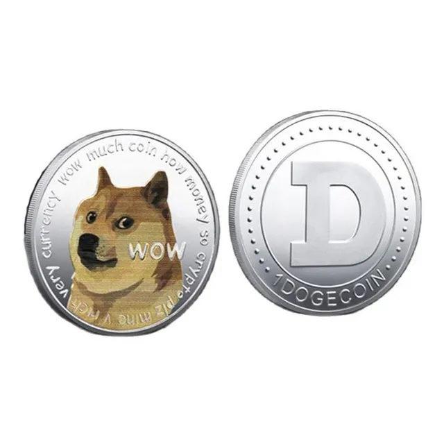 Moneda Dogecoin Fisica Souvenir Coleccionable Con Capsula
