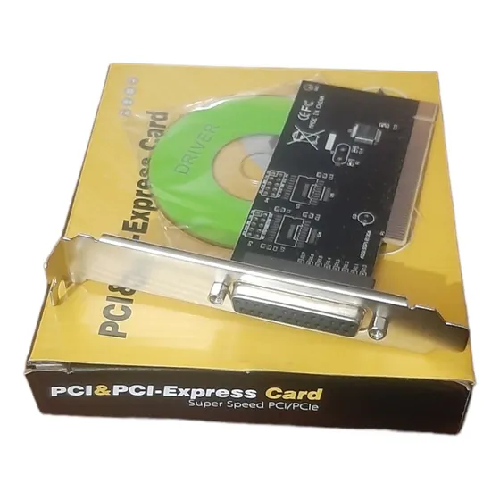 Tarjeta Pci  Con Puerto Db25 25pin Lpt Paralelo Nuevo Caja