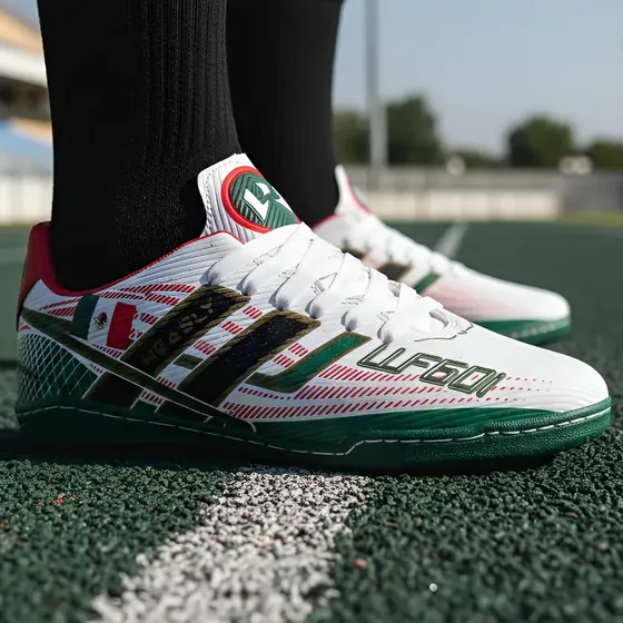 Tenis Fútbol Rapido Multitaco Copa México Juvenil Hombre Suela Cosida