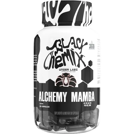 Alchemy Mamba 60cáps Black Chemix Under Labz Original