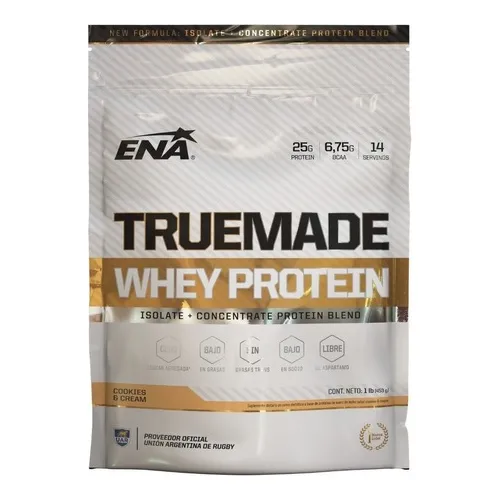 True Made Whey Protein Ena X453g Isolate Concent V/sabores 