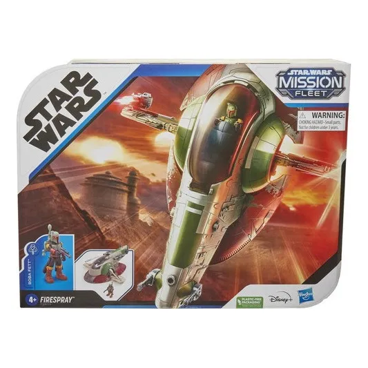 Figura Star Wars Mission Fleet Firespray Boba Fett / Diverti