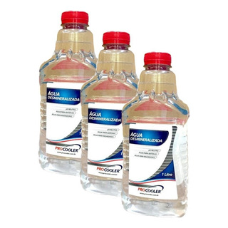 Kit 3 Águas Desmineralizadas Aditivo Fluído Radiador 3l Kit 3 Águas Desmineralizadas Aditivo Fluído Radiador 3l
