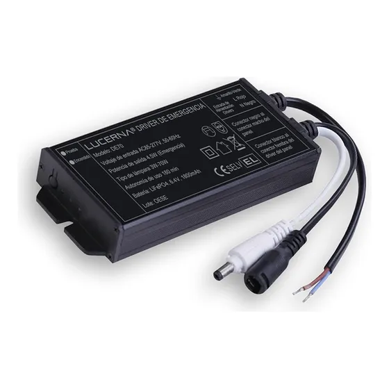 Driver Lucerna De Emergencia 3w-70w Ideal Para Panel Led